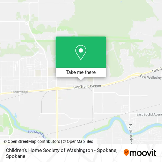 Mapa de Children's Home Society of Washington - Spokane