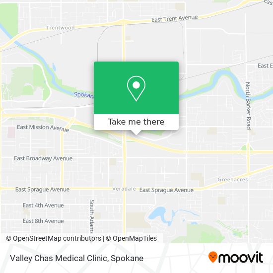 Valley Chas Medical Clinic map