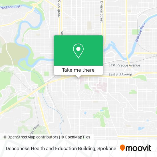 Mapa de Deaconess Health and Education Building