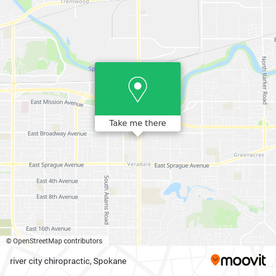 river city chiropractic map