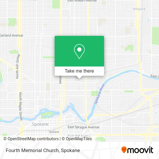 Fourth Memorial Church map