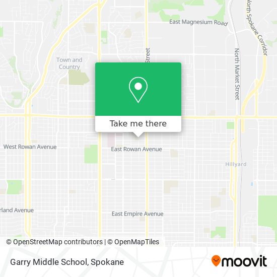 Mapa de Garry Middle School