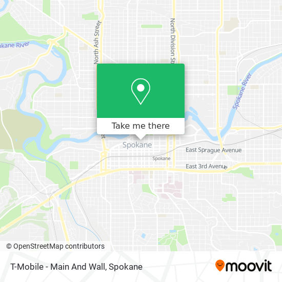 T-Mobile - Main And Wall map