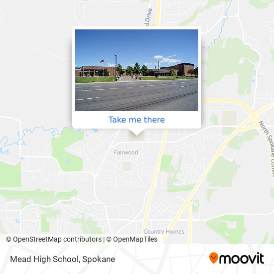 How to get to Mead High School in Fairwood by Bus?