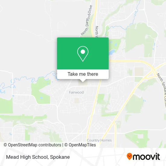 Mead High School map