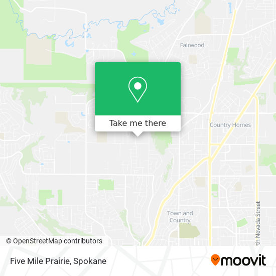 Mapa de Five Mile Prairie