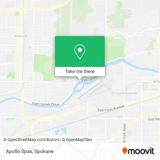 Mapa de Apollo Spas