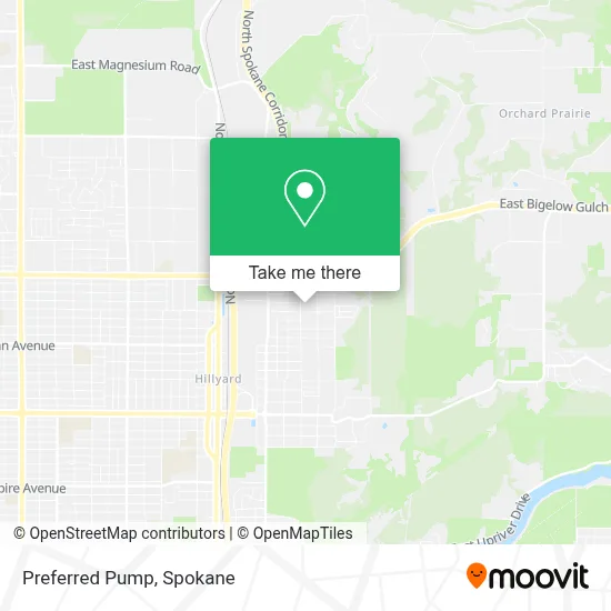 Preferred Pump map