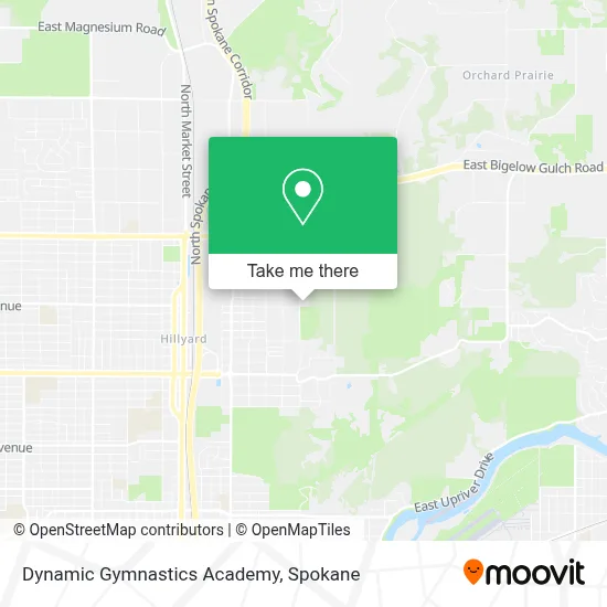 Dynamic Gymnastics Academy map