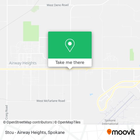 Stcu - Airway Heights map