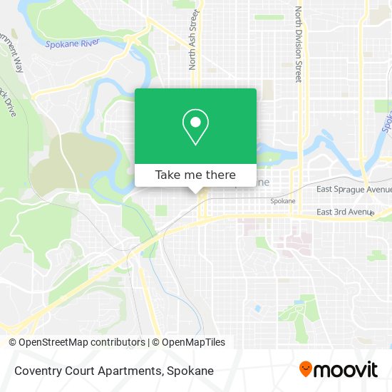 Coventry Court Apartments map