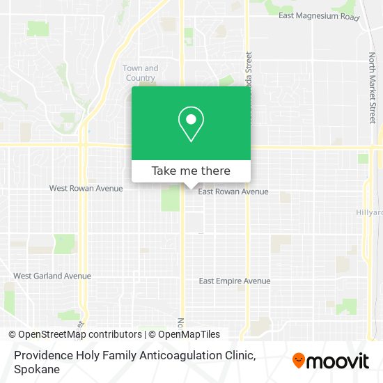 Providence Holy Family Anticoagulation Clinic map