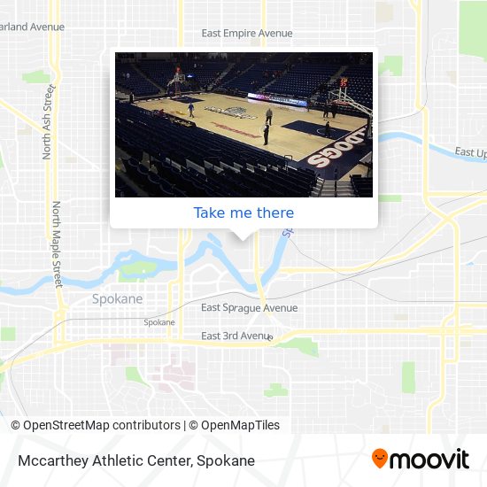 Mapa de Mccarthey Athletic Center