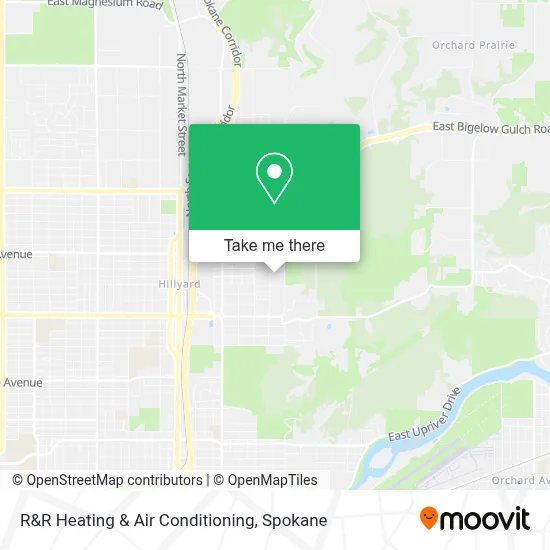 R&R Heating & Air Conditioning map