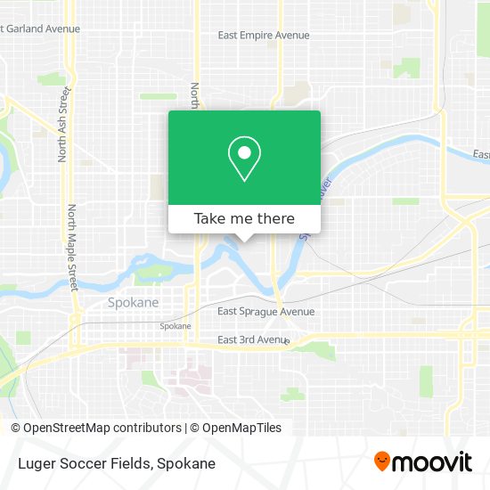 Luger Soccer Fields map