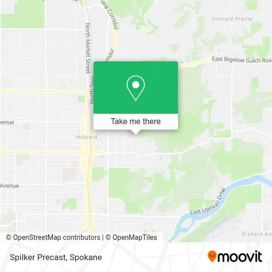 Spilker Precast map