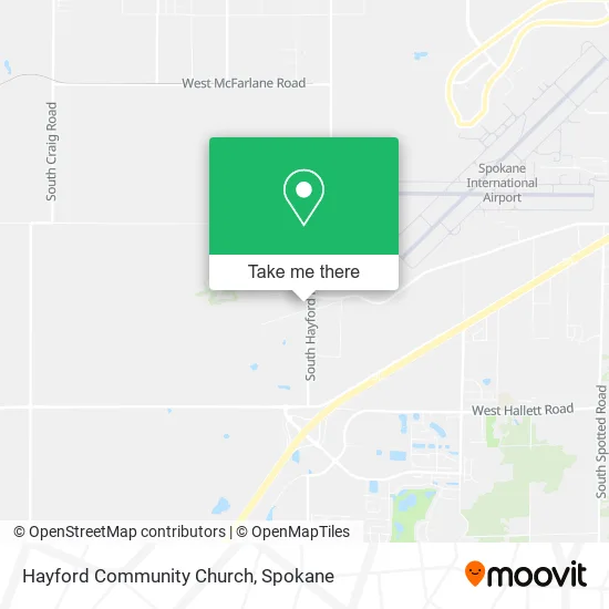 Mapa de Hayford Community Church