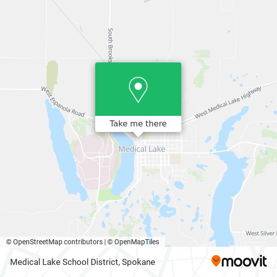 Medical Lake School District map