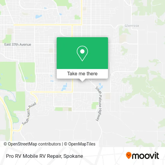Pro RV Mobile RV Repair map