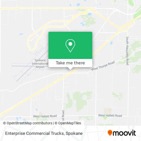 Mapa de Enterprise Commercial Trucks
