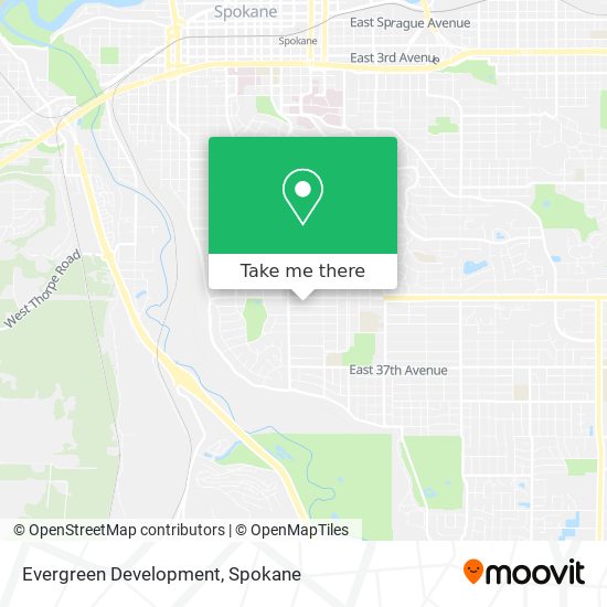 Evergreen Development map