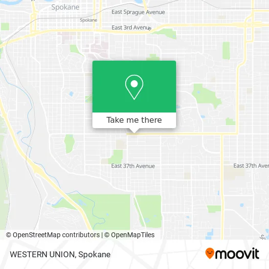 WESTERN UNION map
