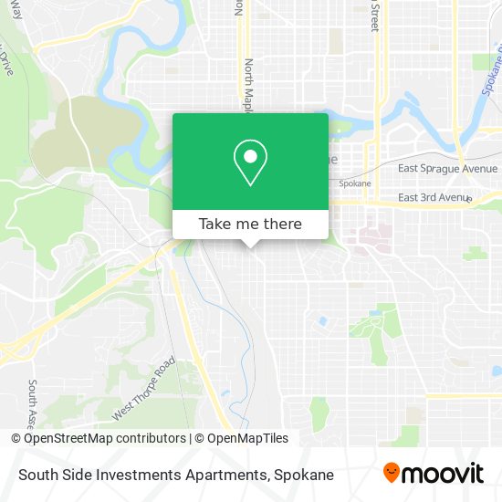 South Side Investments Apartments map