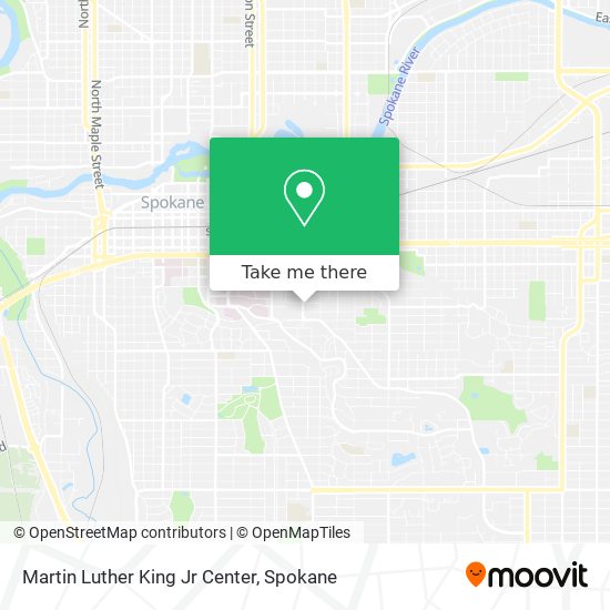 Martin Luther King Jr Center map