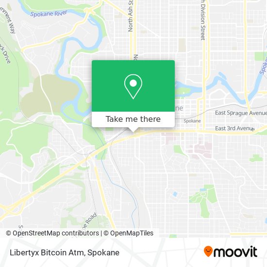 Mapa de Libertyx Bitcoin Atm