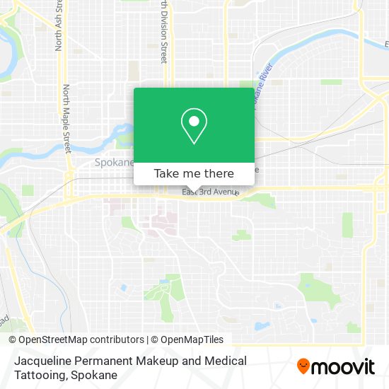 Jacqueline Permanent Makeup and Medical Tattooing map