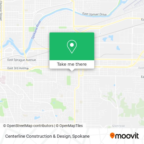 Centerline Construction & Design map