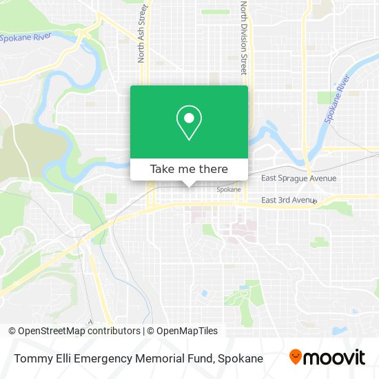 Tommy Elli Emergency Memorial Fund map