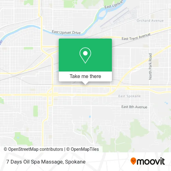 Mapa de 7 Days Oil Spa Massage