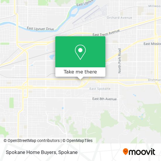 Spokane Home Buyers map