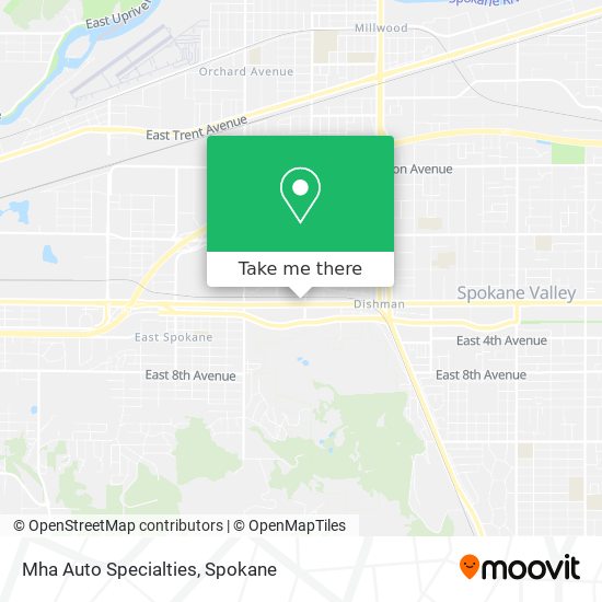 Mha Auto Specialties map