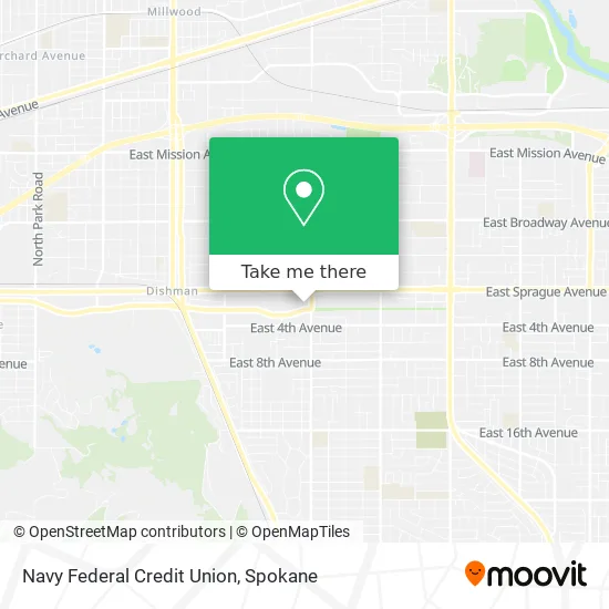 Navy Federal Credit Union map
