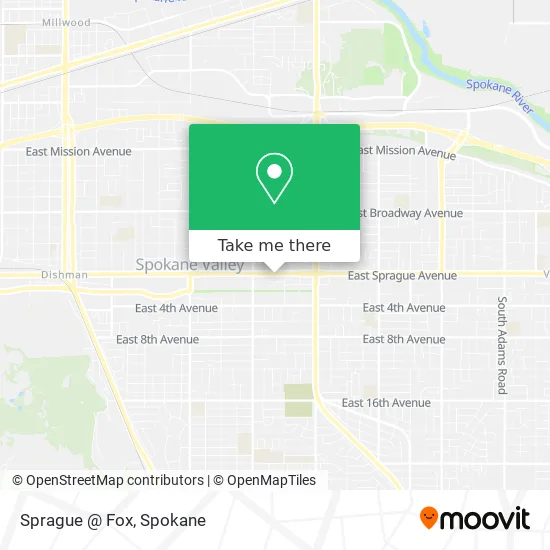 Sprague @ Fox map