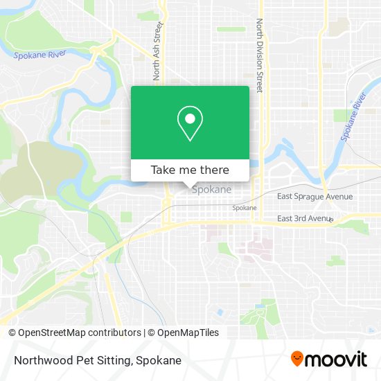 Northwood Pet Sitting map