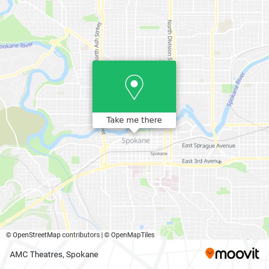 AMC Theatres map