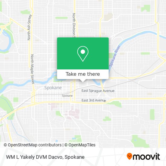 WM L Yakely DVM Dacvo map