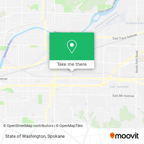 Mapa de State of Washington