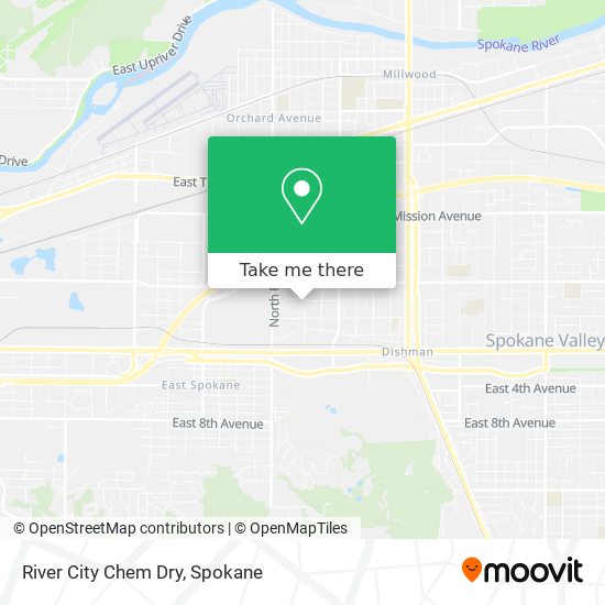 River City Chem Dry map