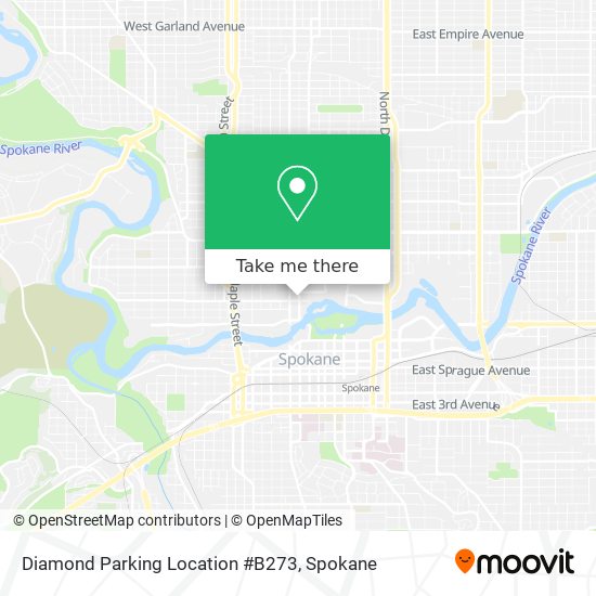 Diamond Parking Location #B273 map