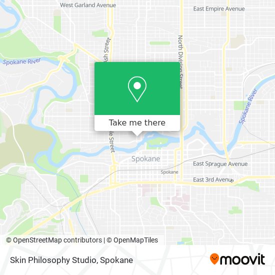 Skin Philosophy Studio map