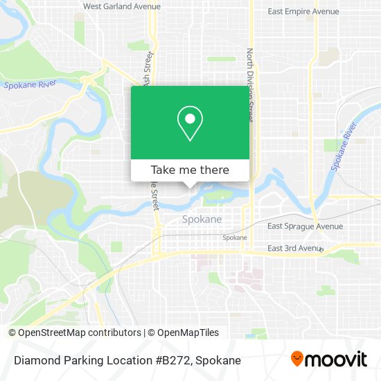 Mapa de Diamond Parking Location #B272