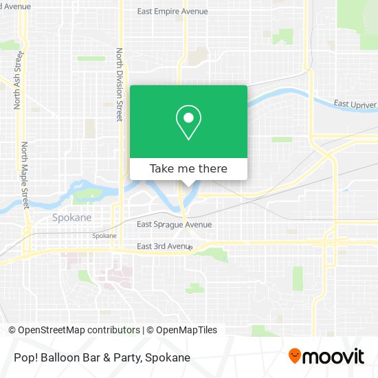 Pop! Balloon Bar & Party map