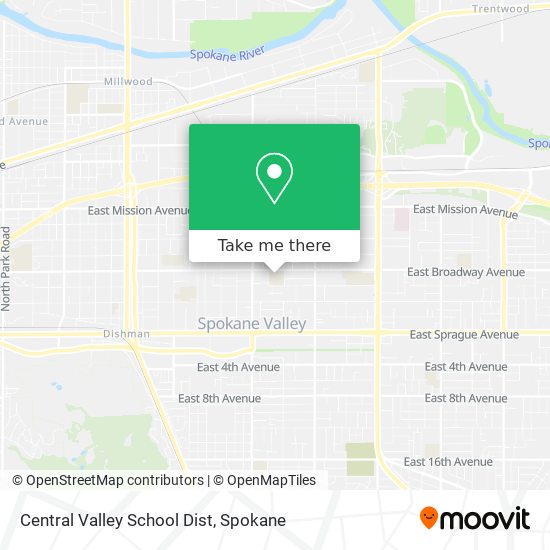 Mapa de Central Valley School Dist