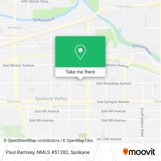 Mapa de Paul Ramsey, NMLS #51282