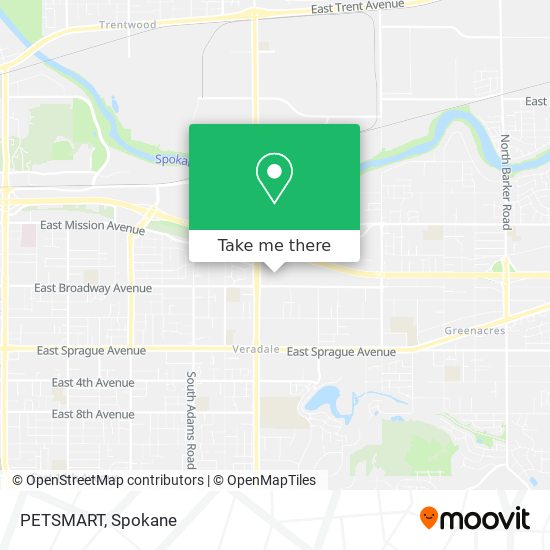 PETSMART map