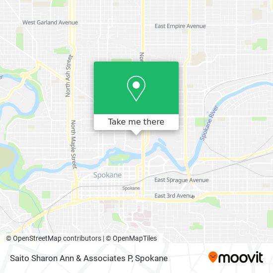 Saito Sharon Ann & Associates P map